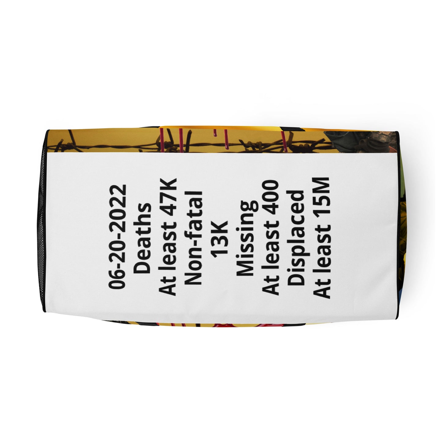 Never Forget Ukraine - Duffle bag