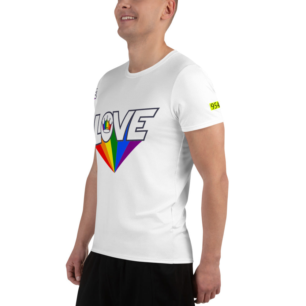 LGBTQIA - All-Over Print Men's Athletic T-shirt