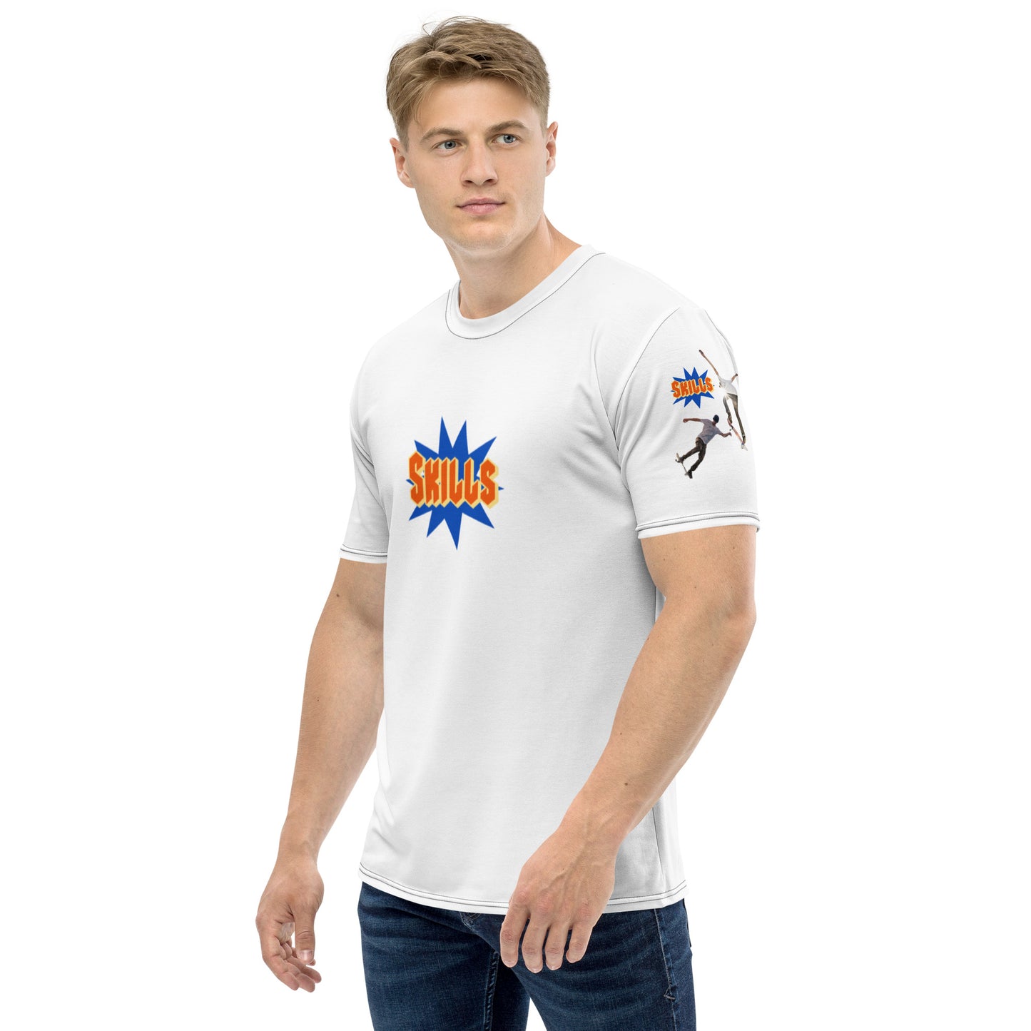 SKILLS Skateboard 954 Signature Men's t-shirt