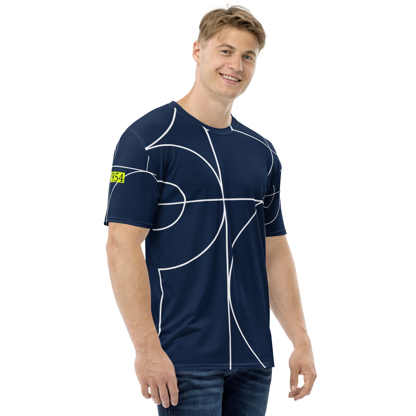 Static Blue 954 Men's t-shirt