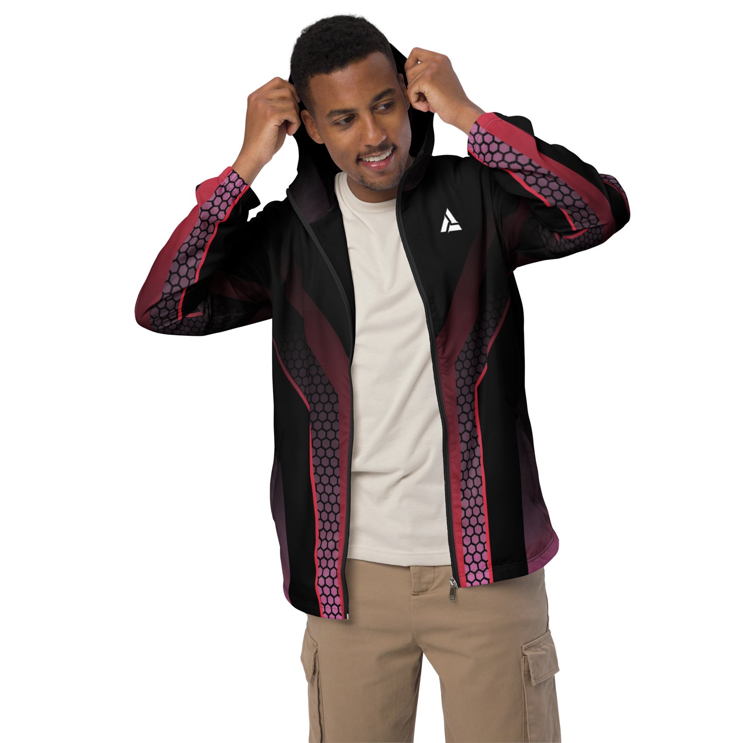 Mission Rescue 954 Logo Men’s windbreaker