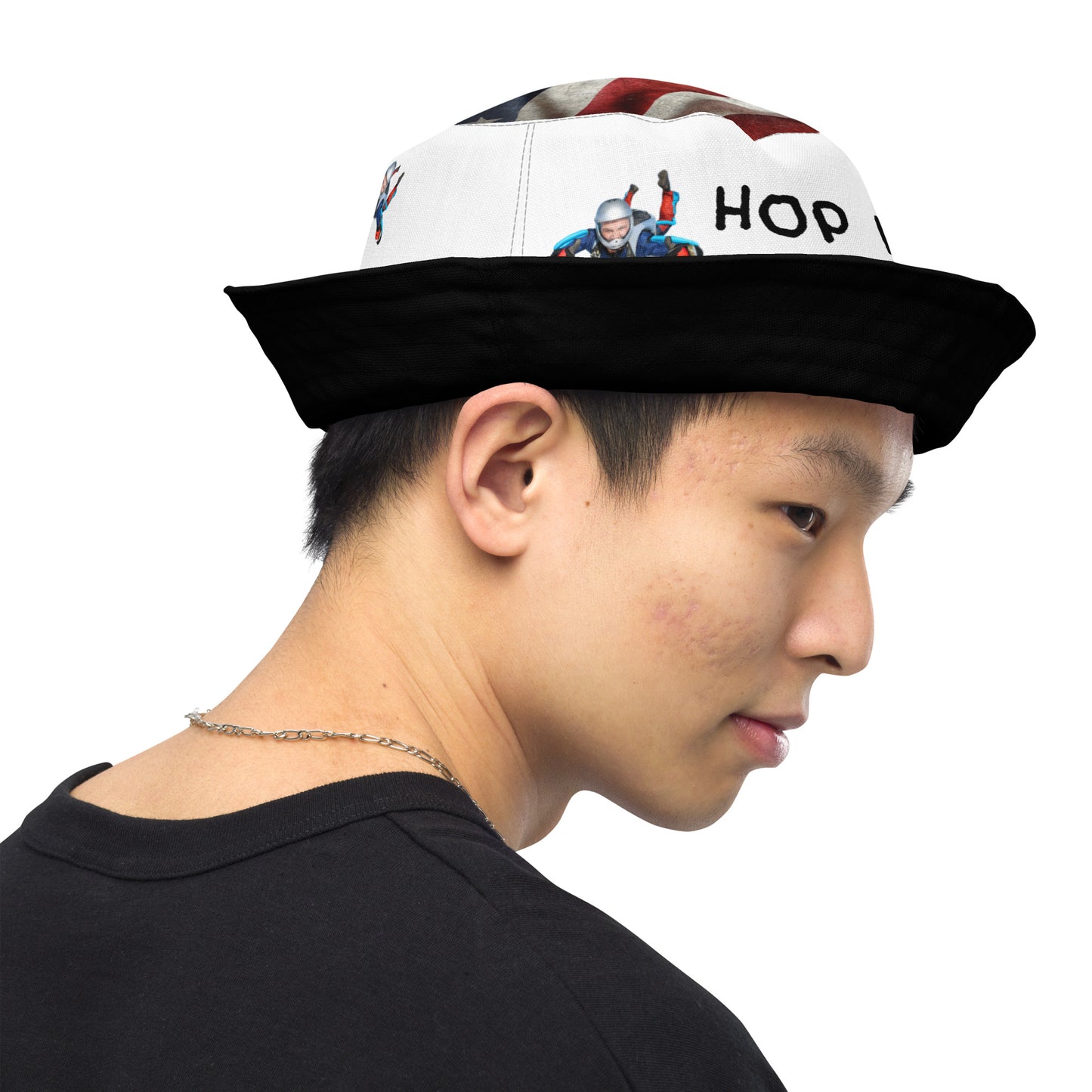 Skydiver 954 Signature Reversible bucket hat