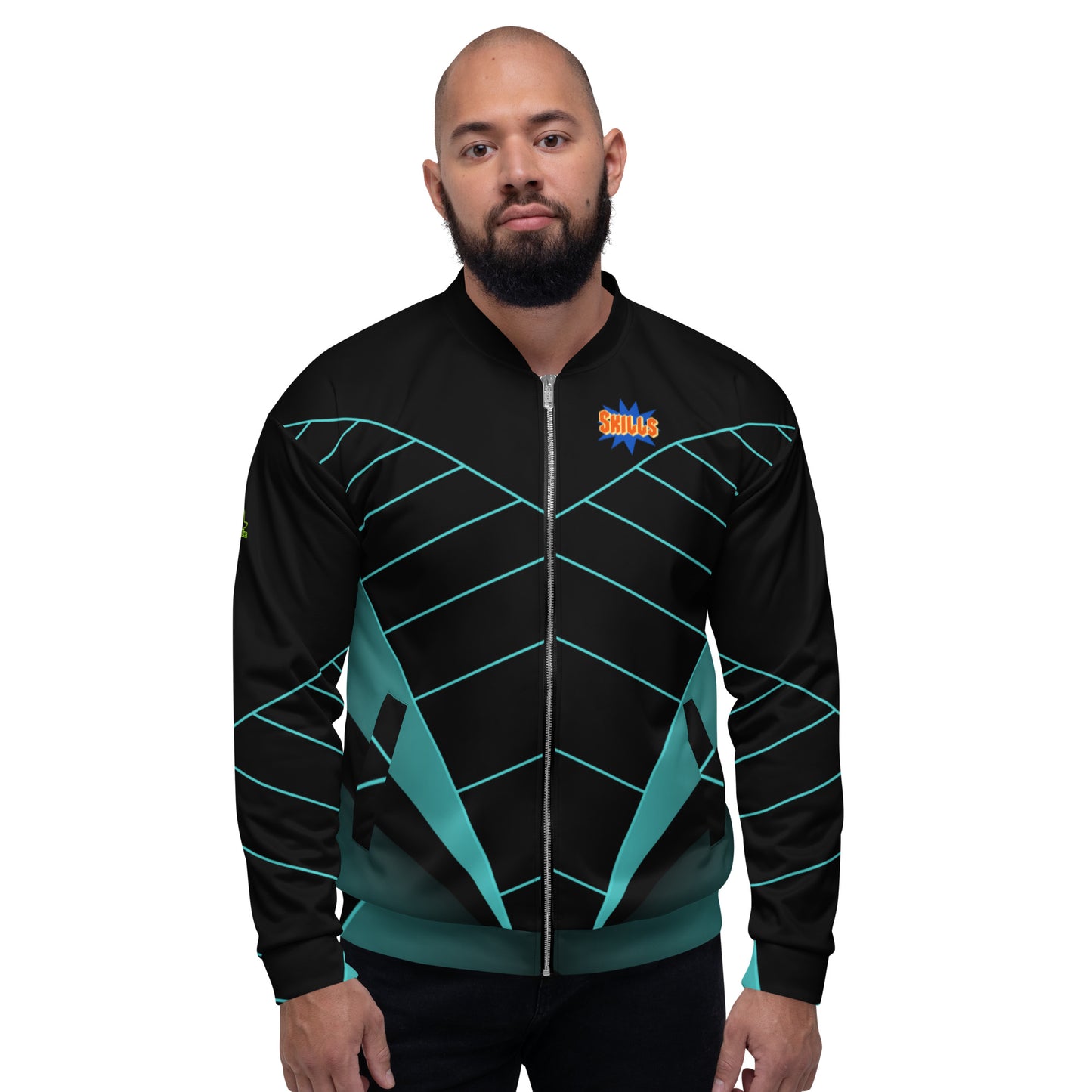 Skills Soccer 954 Unisex Bomber Jacket