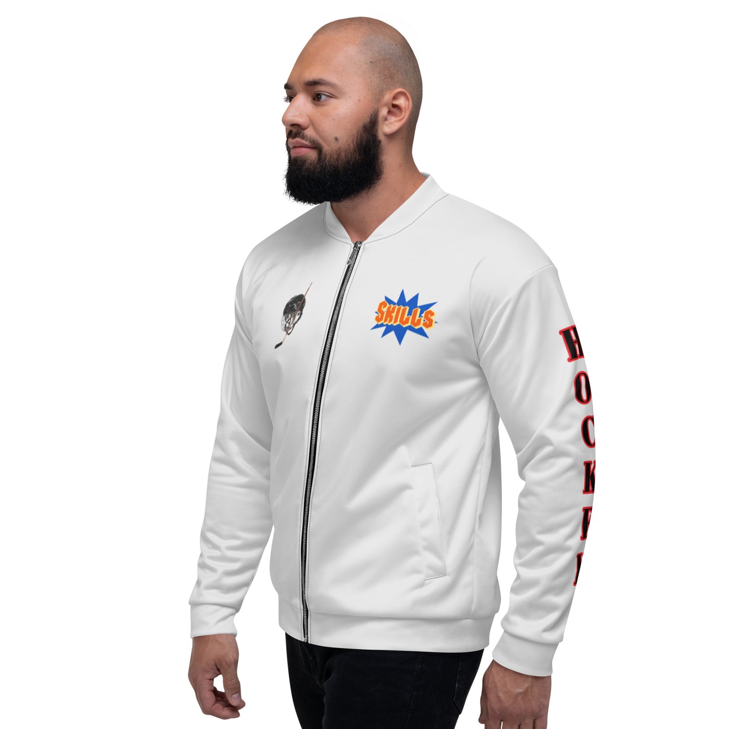 Skills Hockey 954 Unisex Bomber Jacket