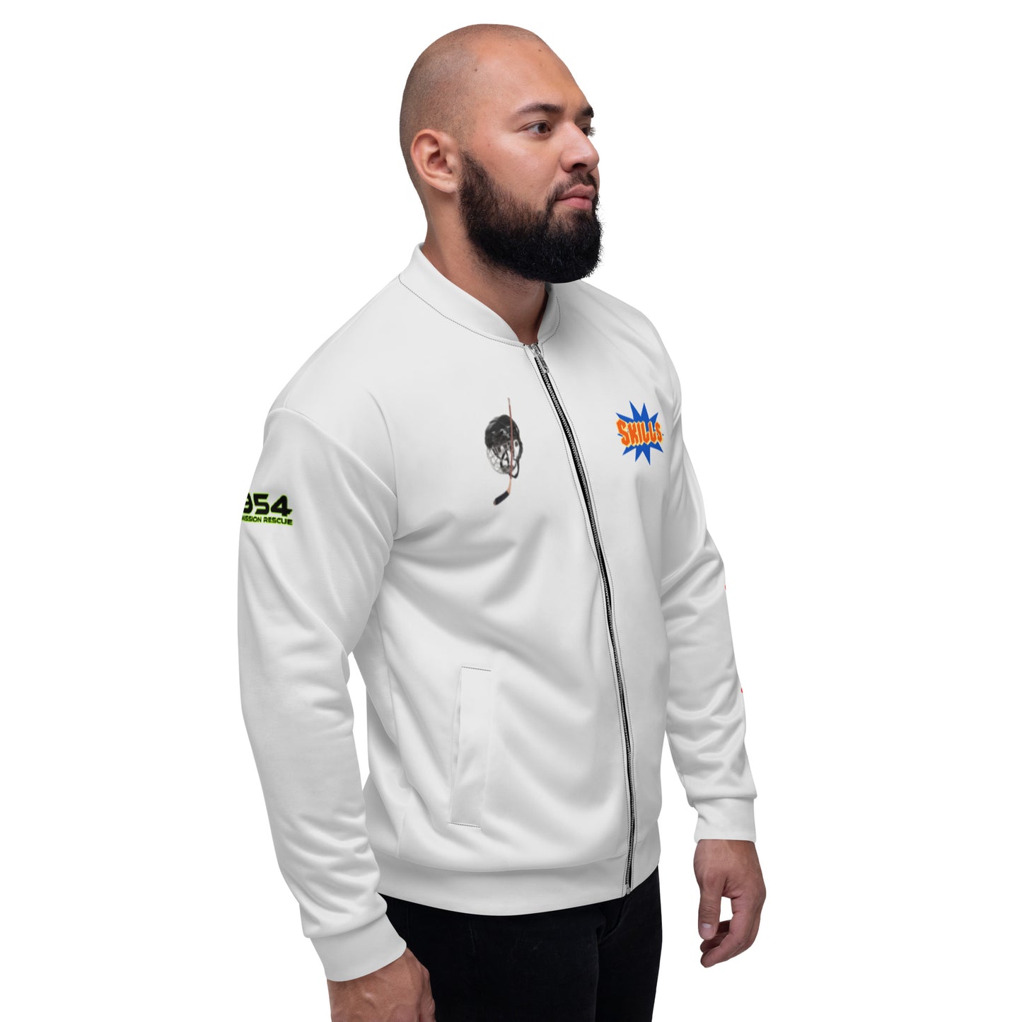 Skills Hockey 954 Unisex Bomber Jacket
