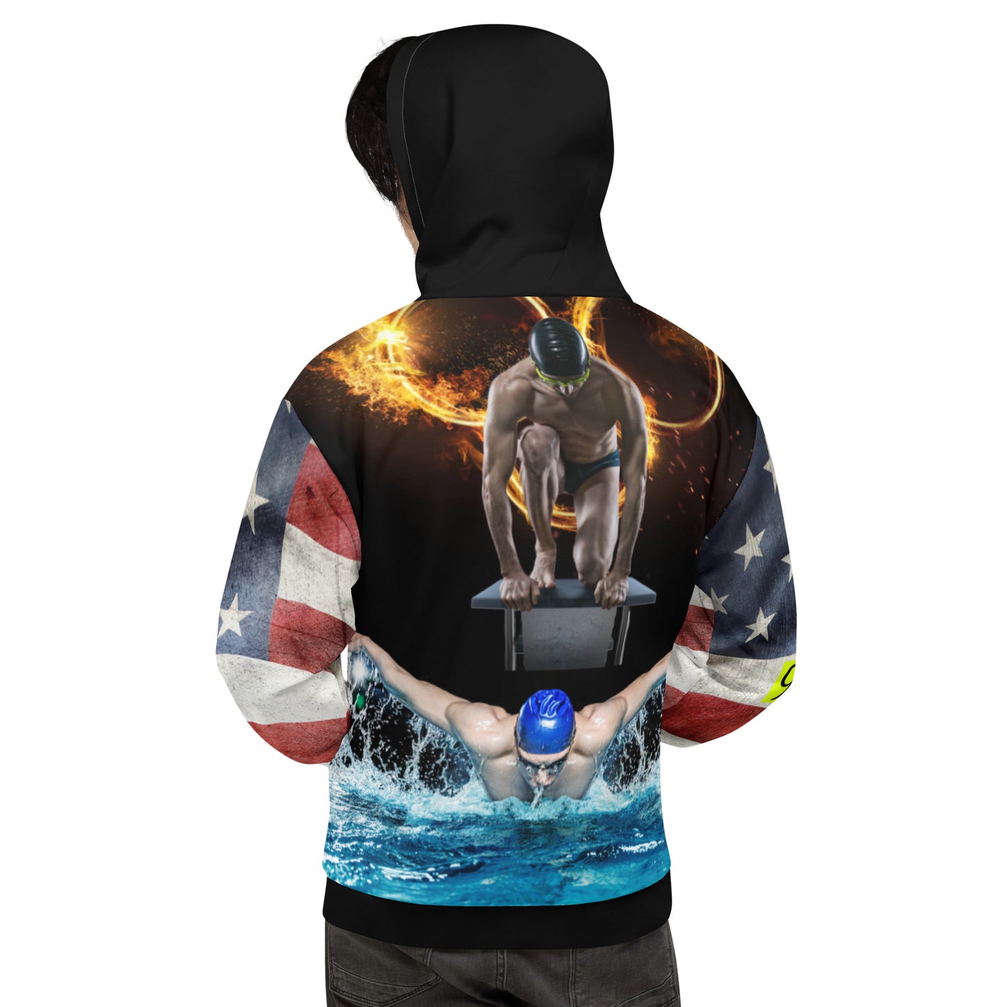 Swimmer Fly O.R. 954 Unisex Hoodie