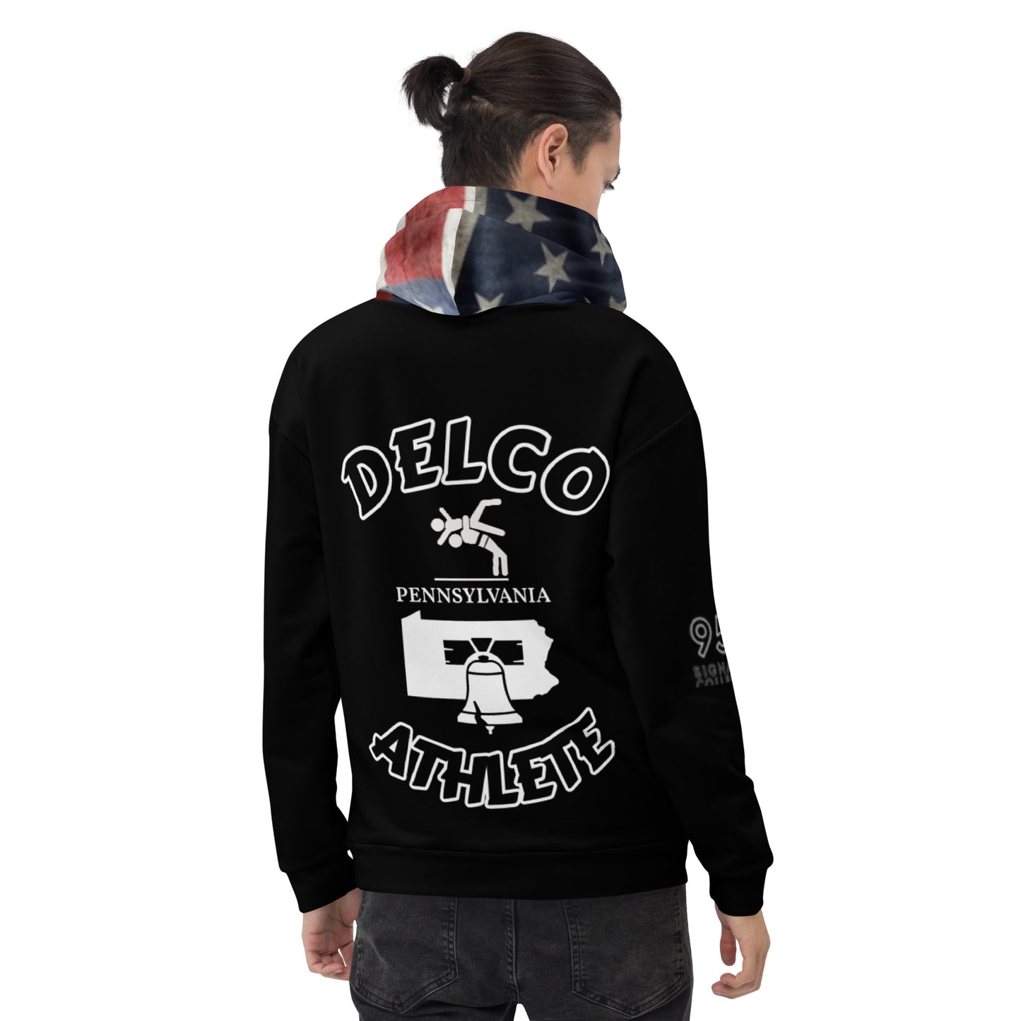 DELCO Wrestling 954 Unisex Hoodie