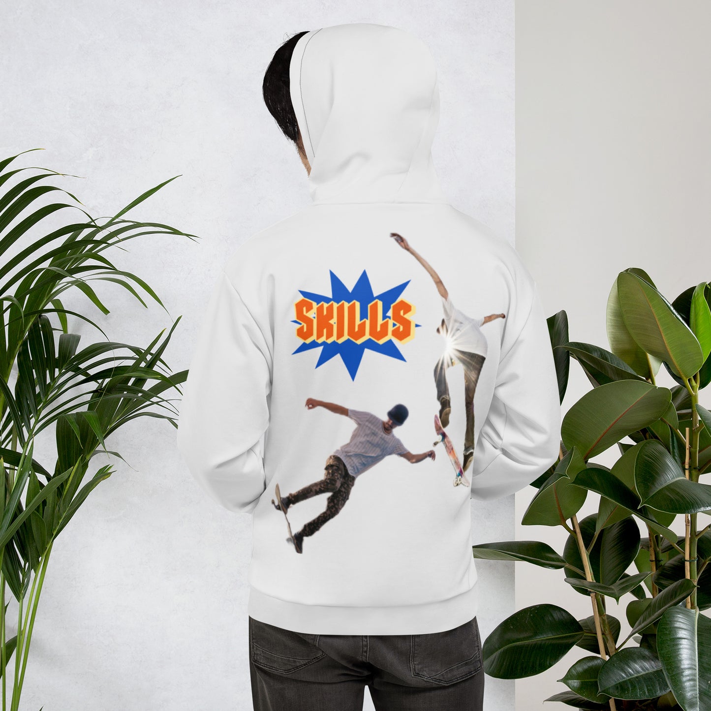SKILLS Skate V 954 Signature Unisex Hoodie