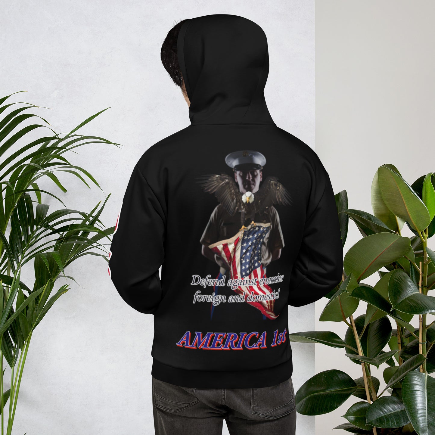 America 1st Eagle 954 Unisex Hoodie
