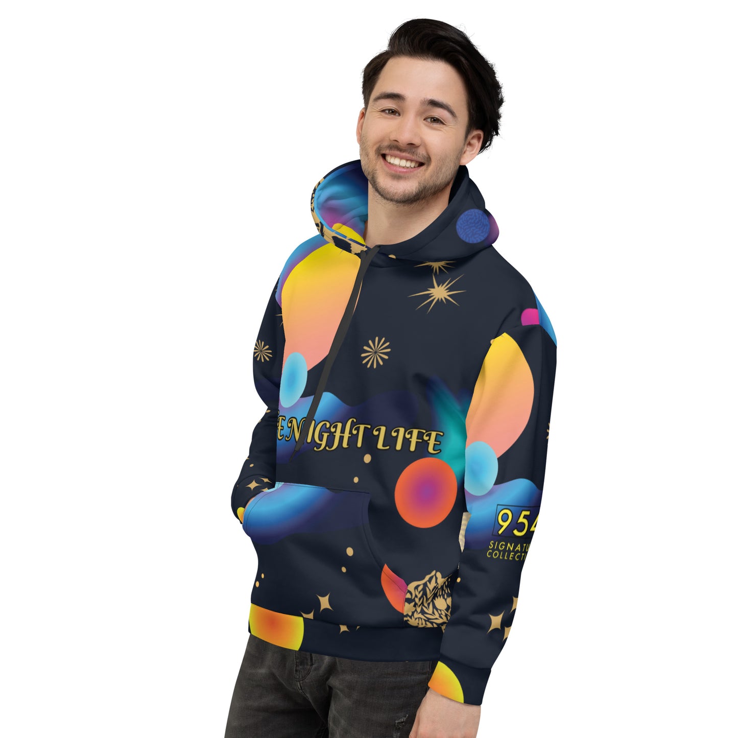 The Night Life 954 Unisex Hoodie