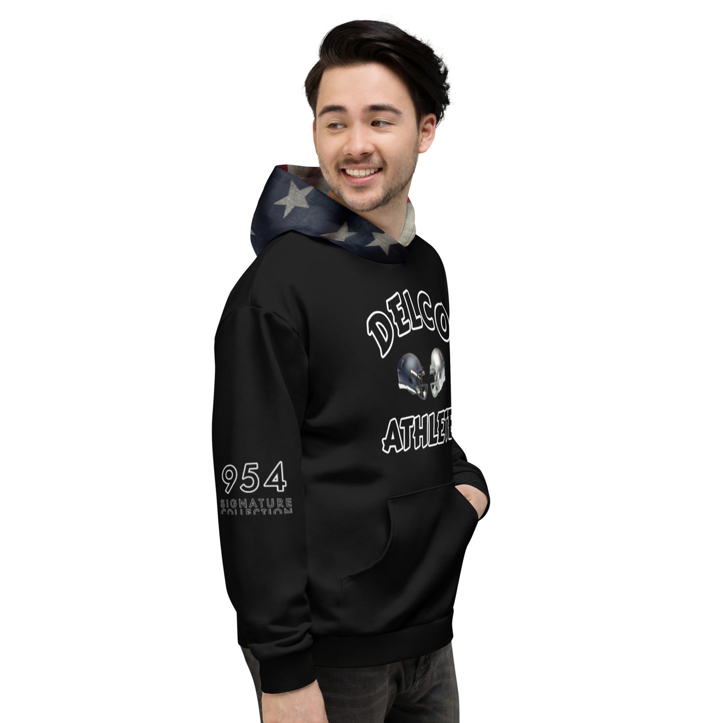 DELCO Football 954 Unisex Hoodie