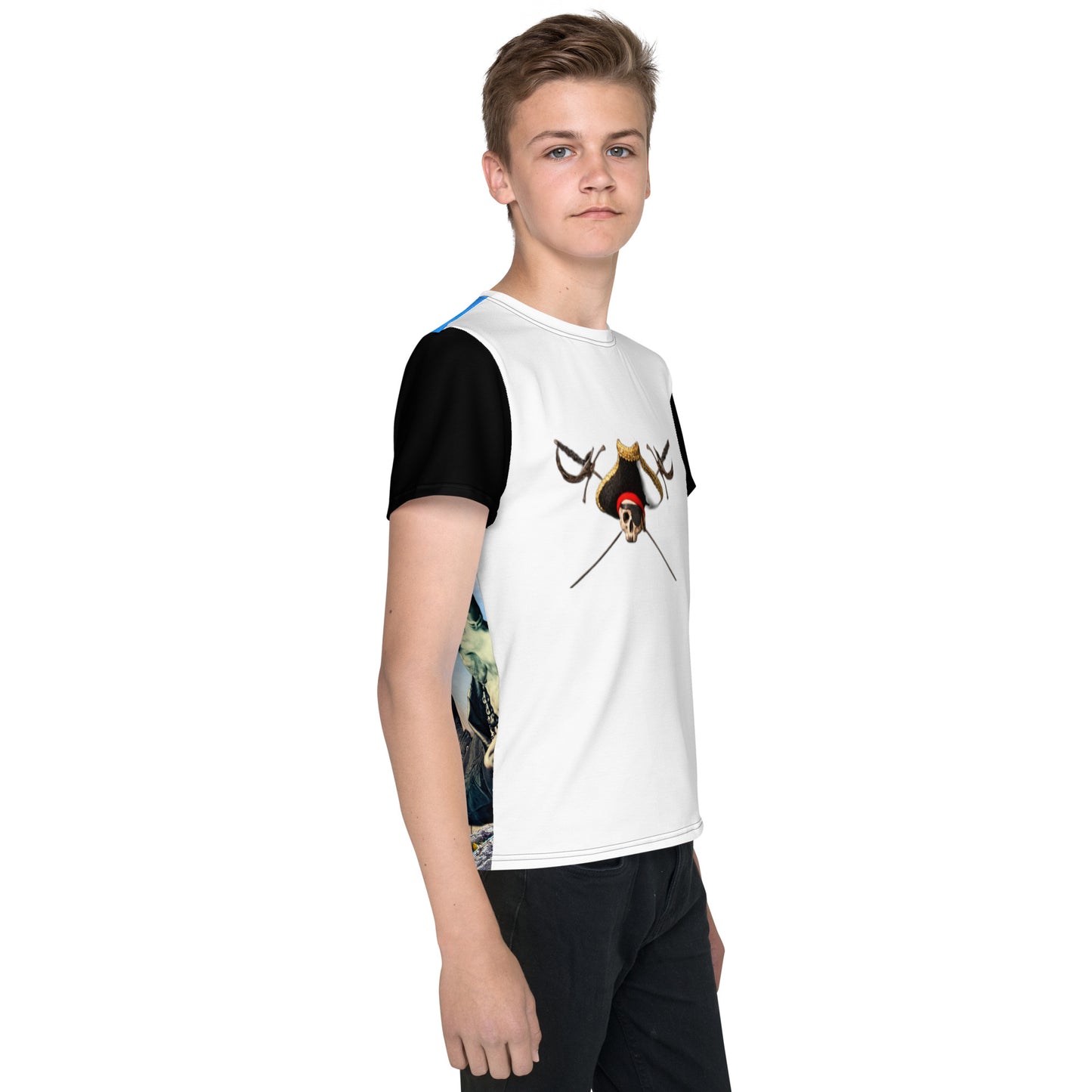 Pirate 954 Youth crew neck t-shirt