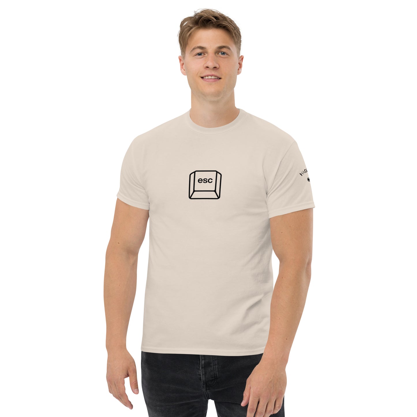 Hack Attack "upload" 954 Men's classic tee