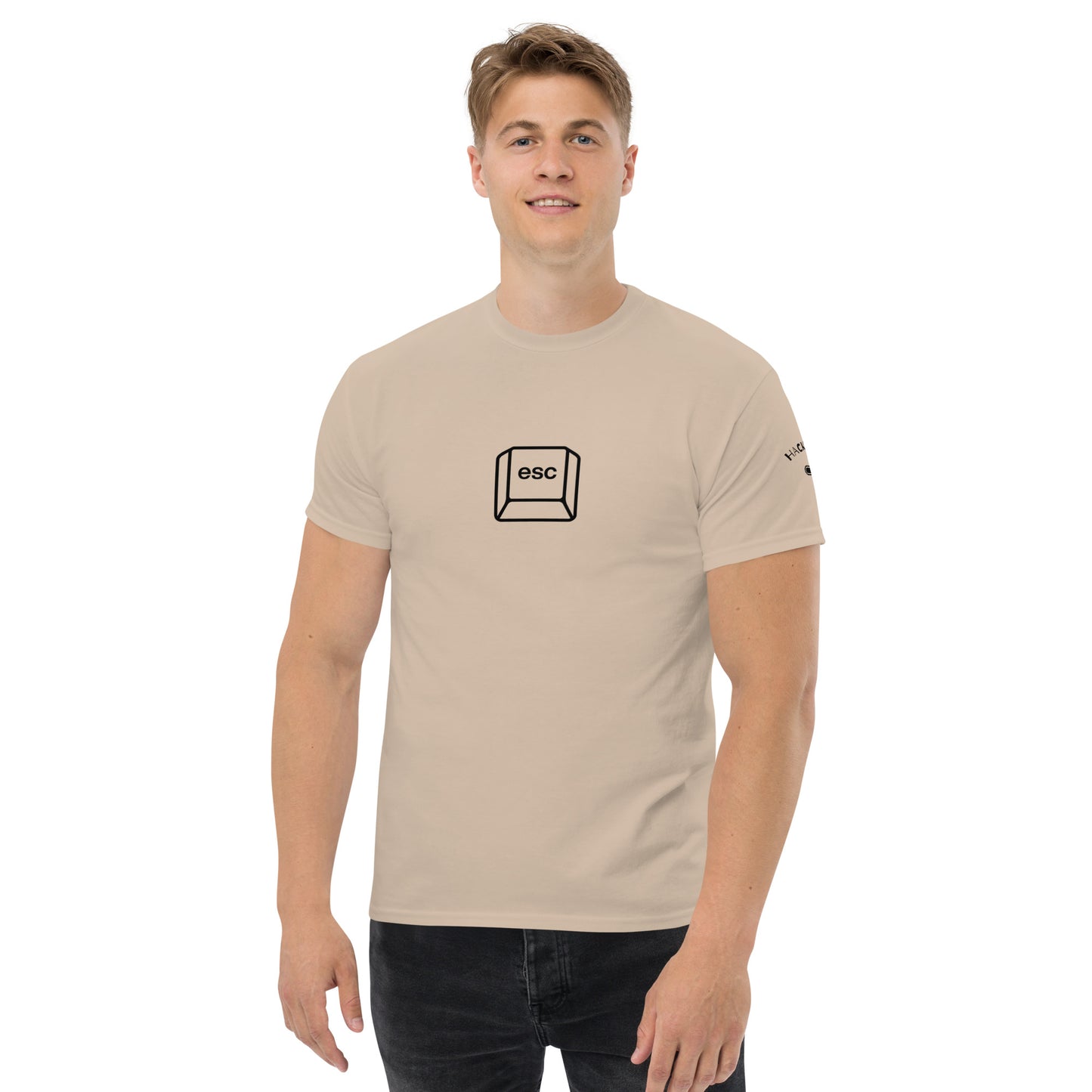 Hack Attack "upload" 954 Men's classic tee