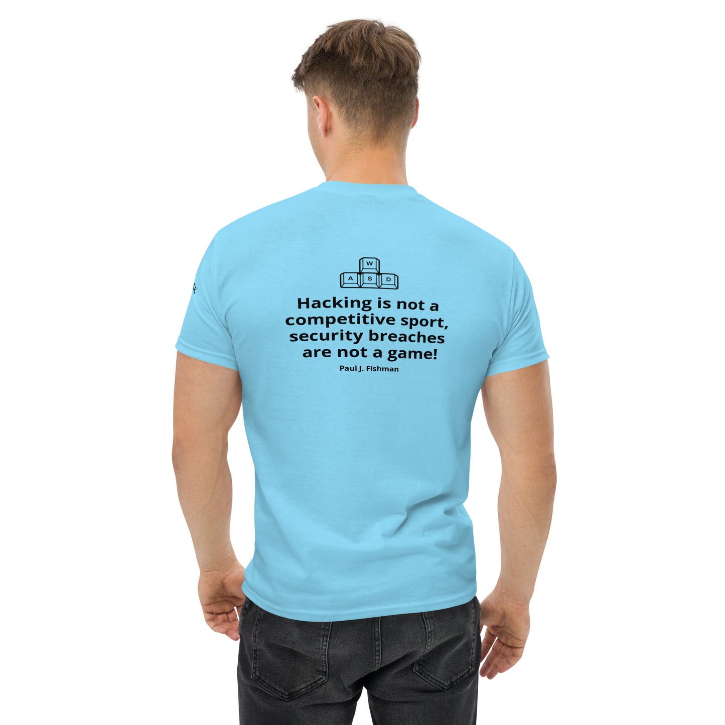 Hack Attack "upload" 954 Men's classic tee