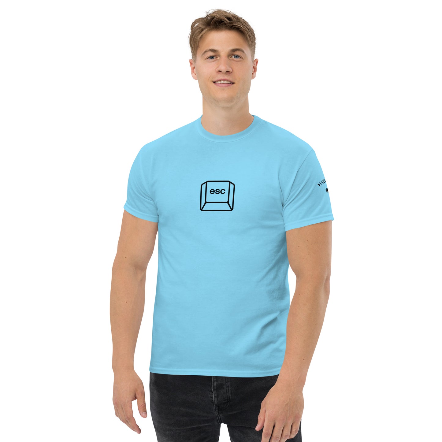 Hack Attack "upload" 954 Men's classic tee