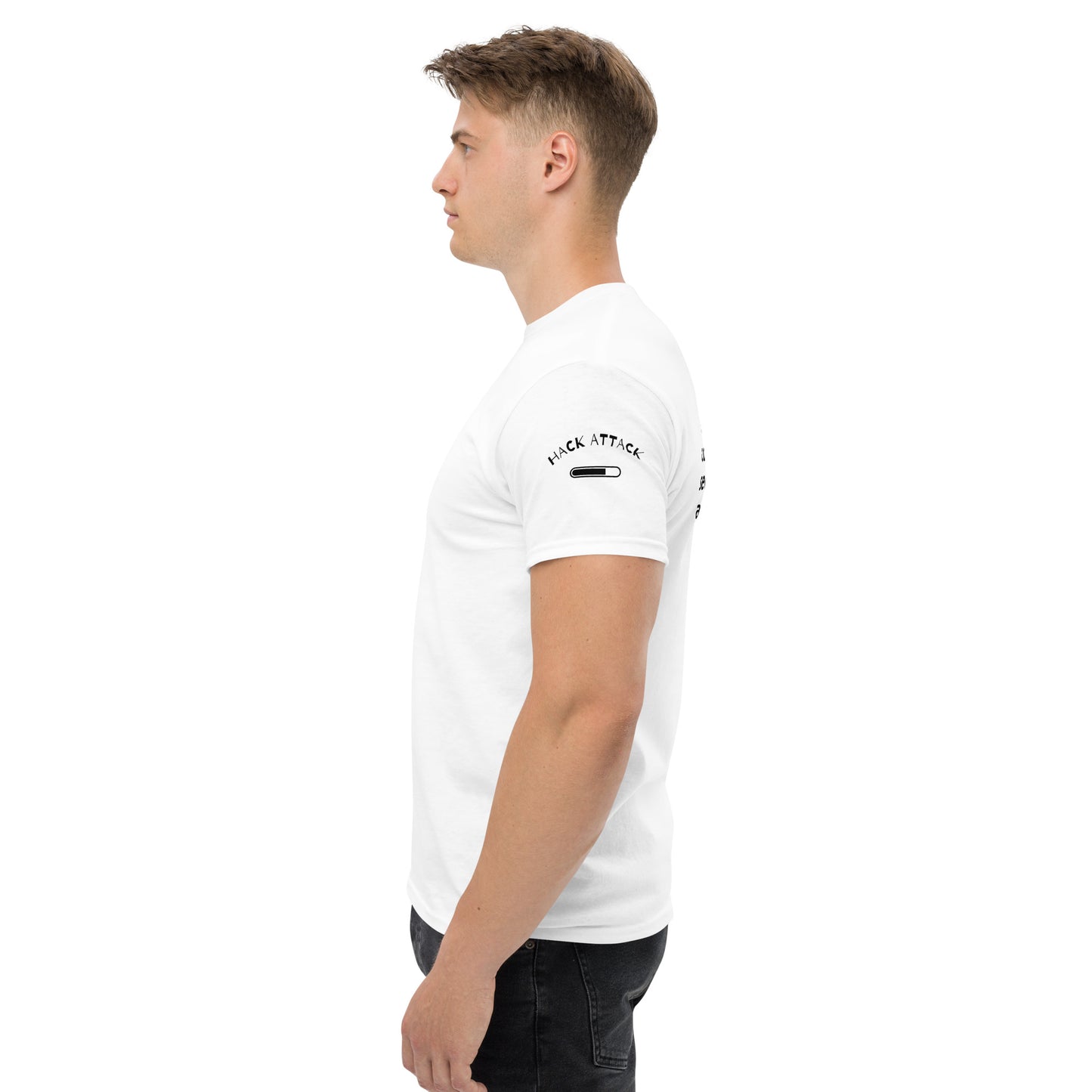 Hack Attack "upload" 954 Men's classic tee