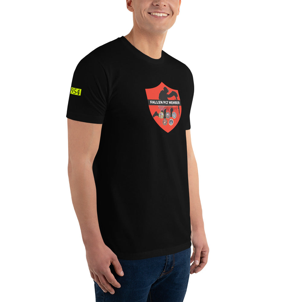 Fallen PLT Member USMC T-shirt