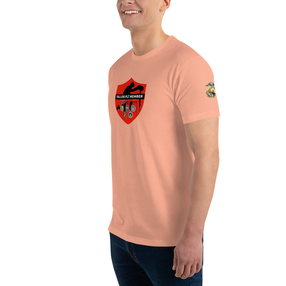 Fallen PLT Member USMC T-shirt