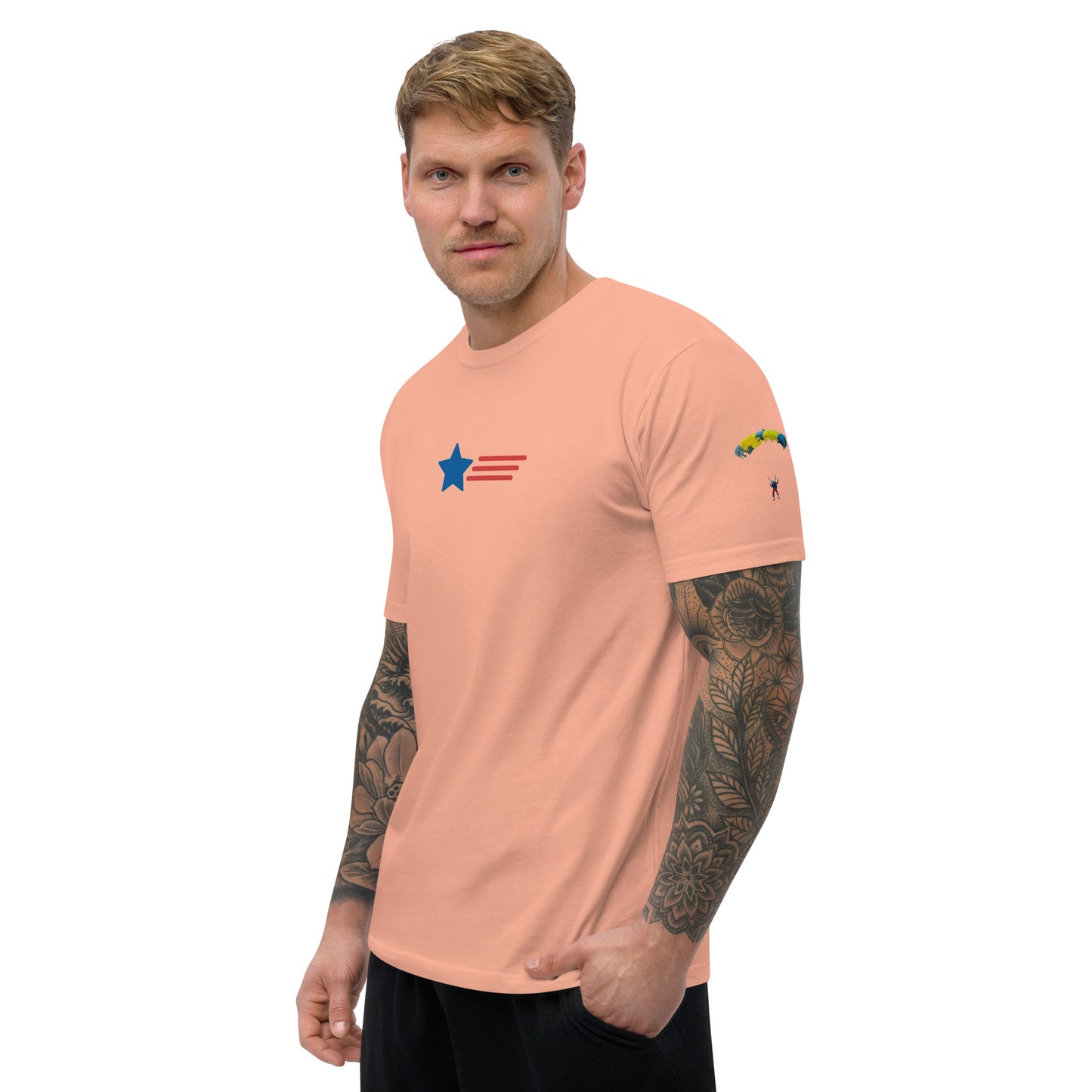 Skydiving II 954 Short Sleeve T-shirt