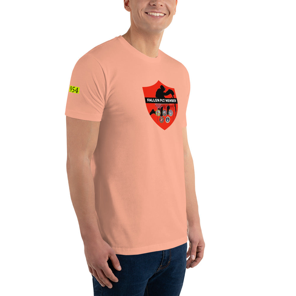 Fallen PLT Member USMC T-shirt