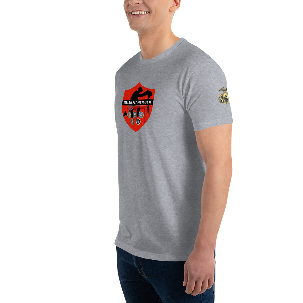 Fallen PLT Member USMC T-shirt