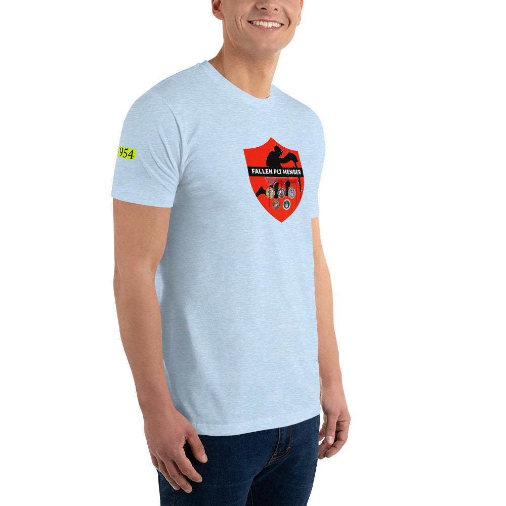 Fallen PLT Member USMC T-shirt