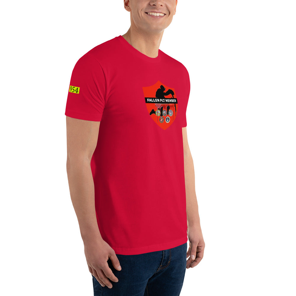 Fallen PLT Member USMC T-shirt