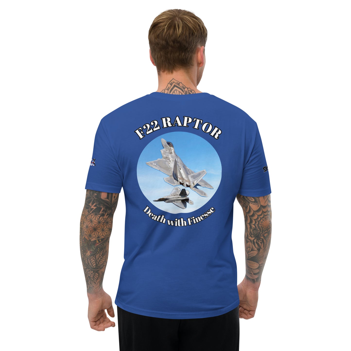 F22 Raptor 954 Signature Short Sleeve T-shirt