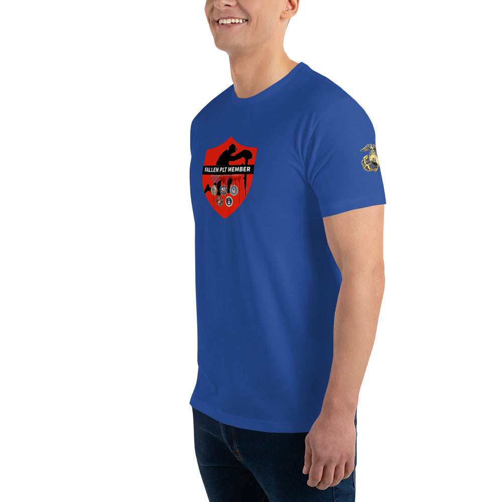 Fallen PLT Member USMC T-shirt
