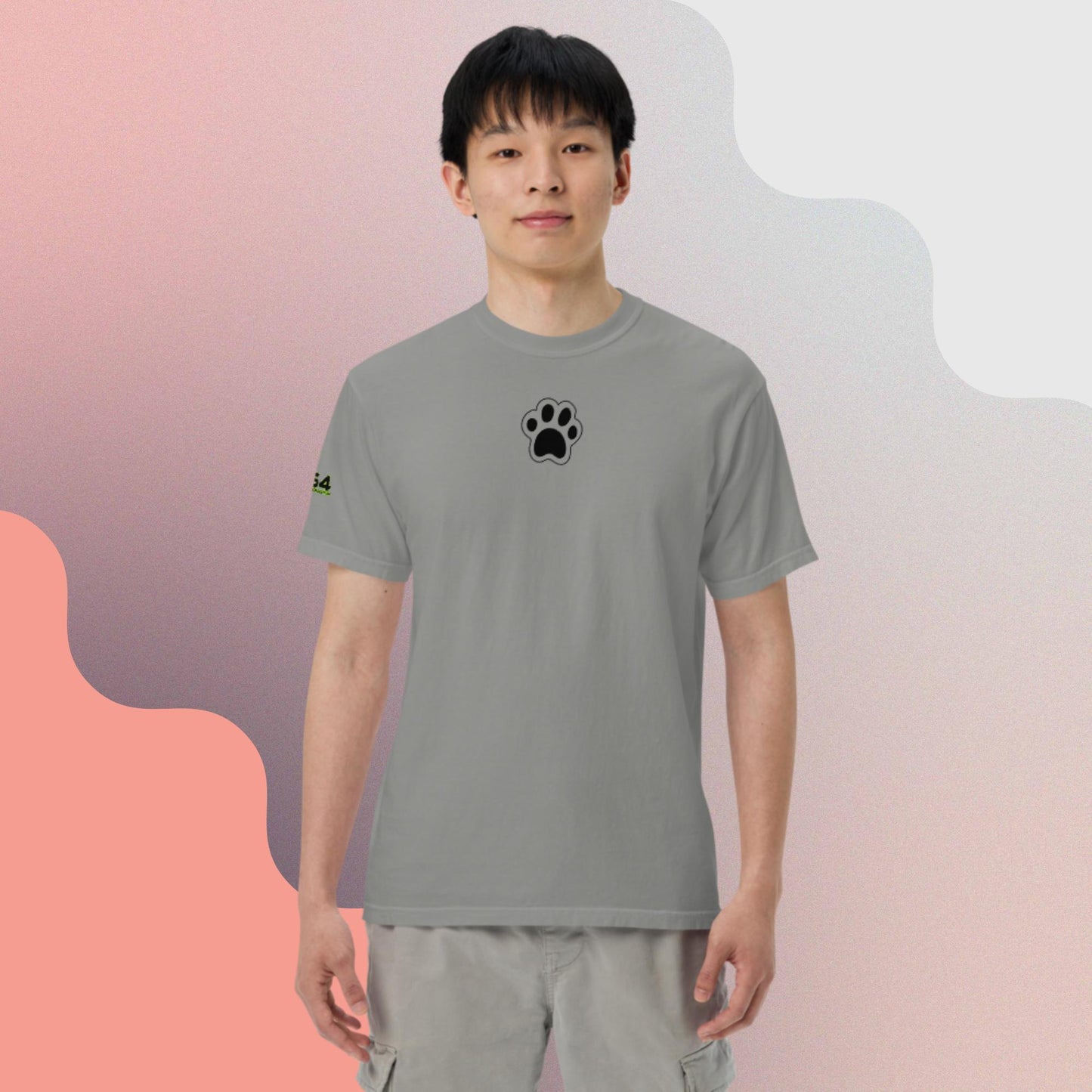 Cat Life III 954 Signature Men’s garment-dyed heavyweight t-shirt