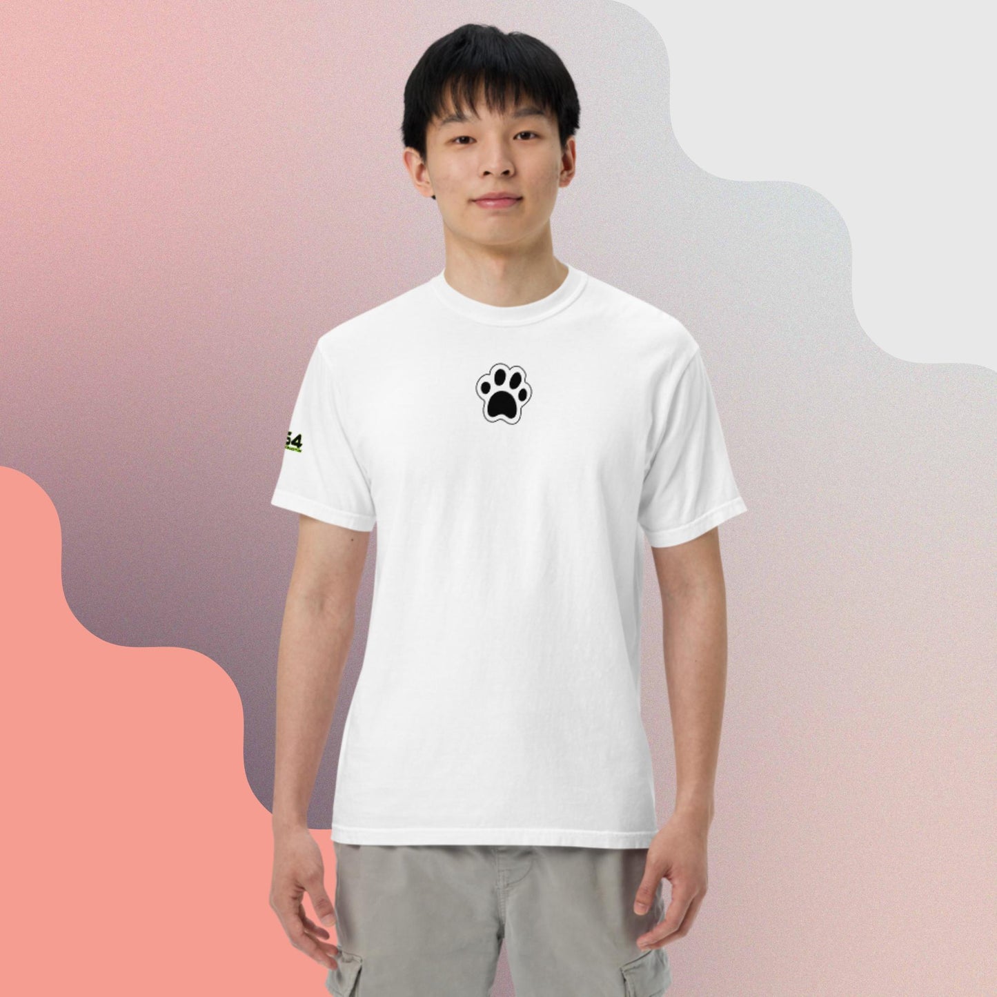 Cat Life III 954 Signature Men’s garment-dyed heavyweight t-shirt