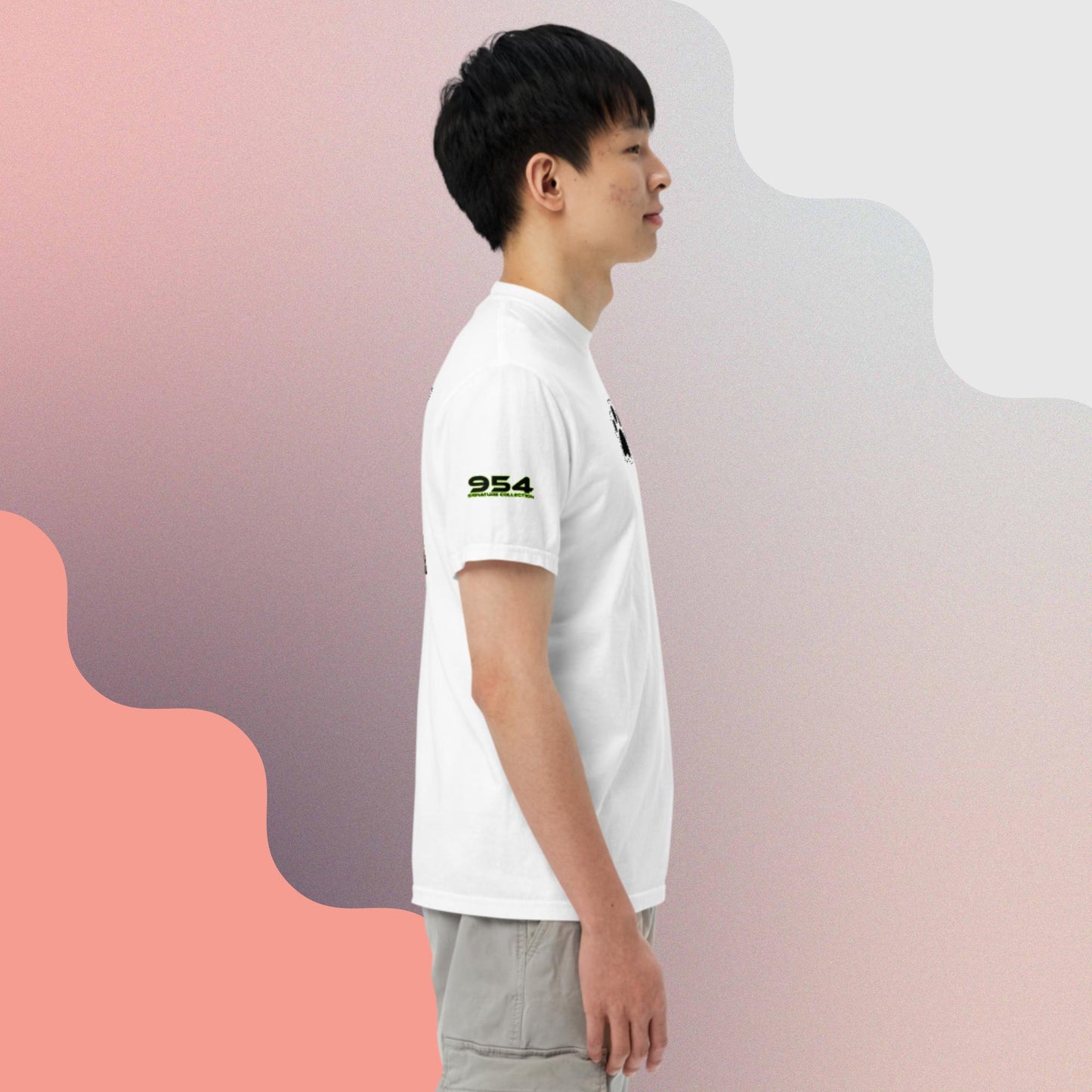 Cat Life III 954 Signature Men’s garment-dyed heavyweight t-shirt