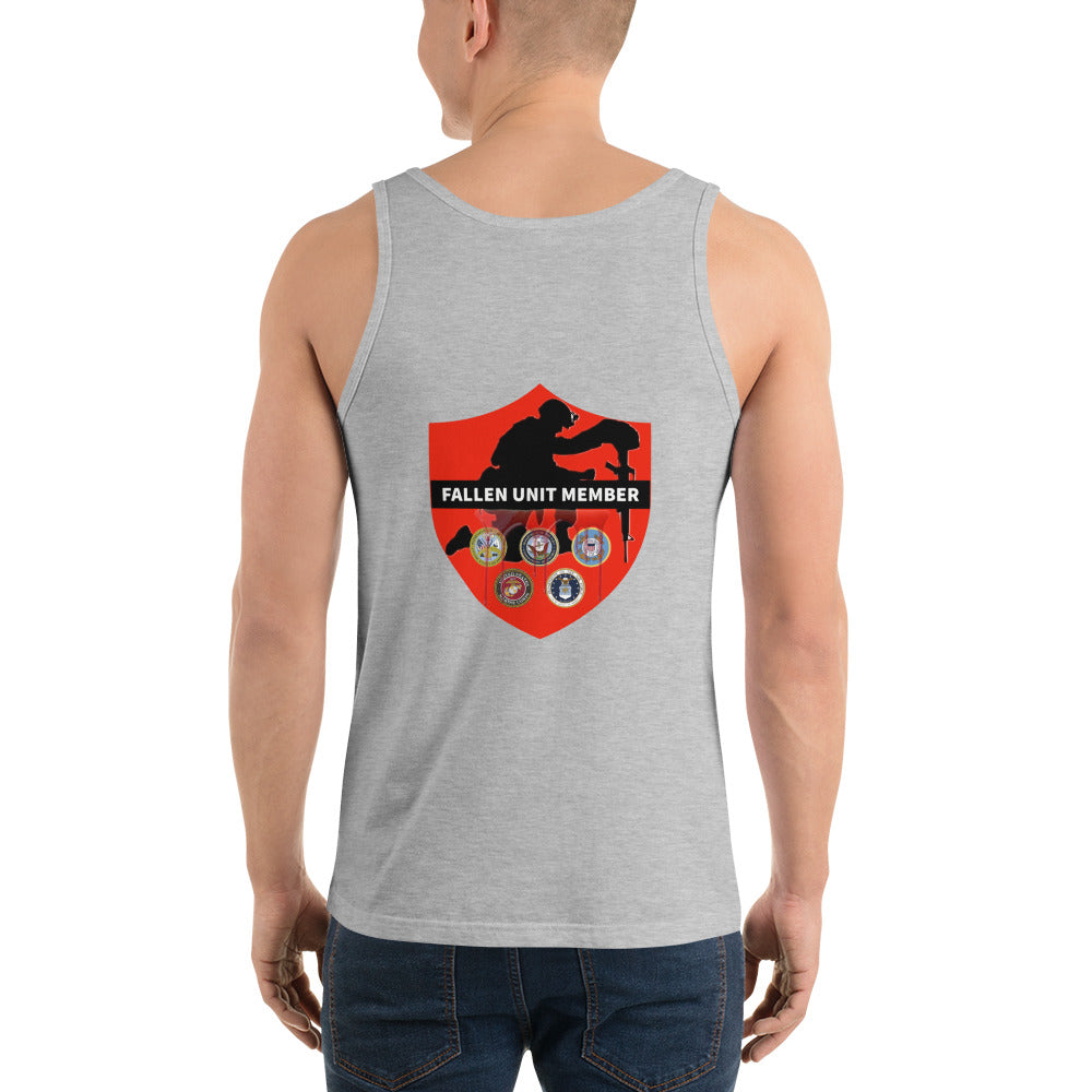 Fallen Unit Member Unisex Tank Top