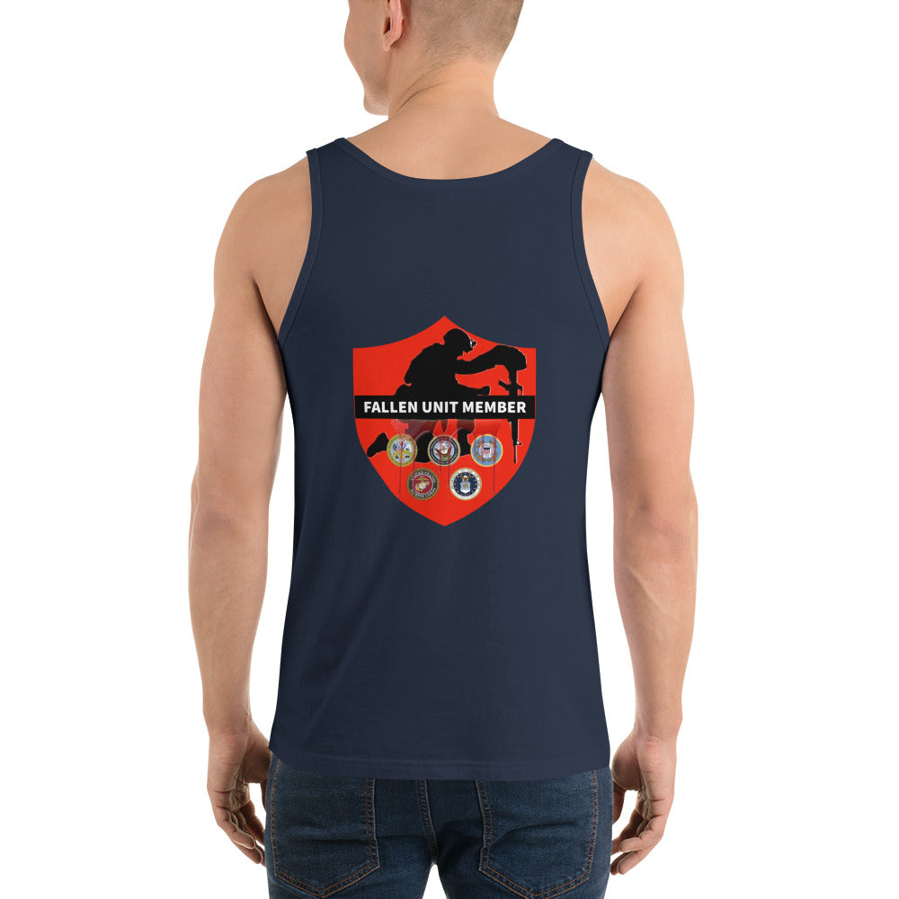 Fallen Unit Member Unisex Tank Top
