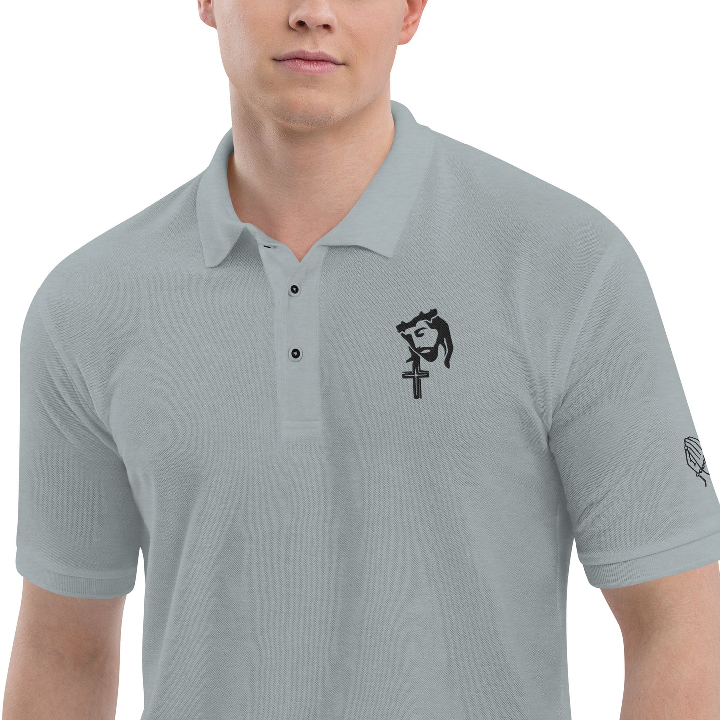 Jesus 954 Men's Premium Polo