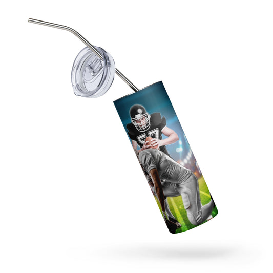 Football 954 Stainless steel tumbler