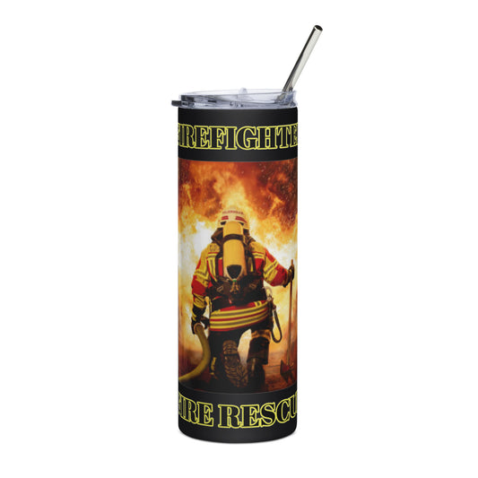 Firefighter V Stainless steel tumbler