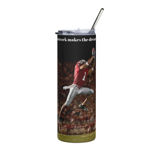 Football Teamwork 954 Stainless steel tumbler