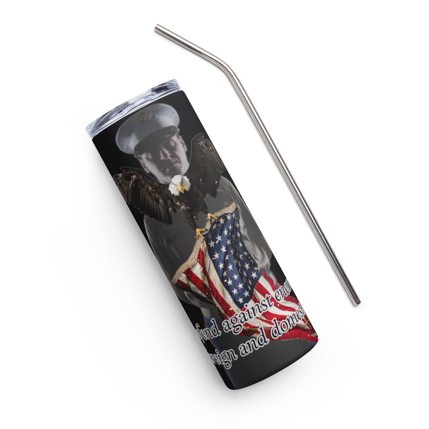 America 1st Marine 954 Stainless steel tumbler