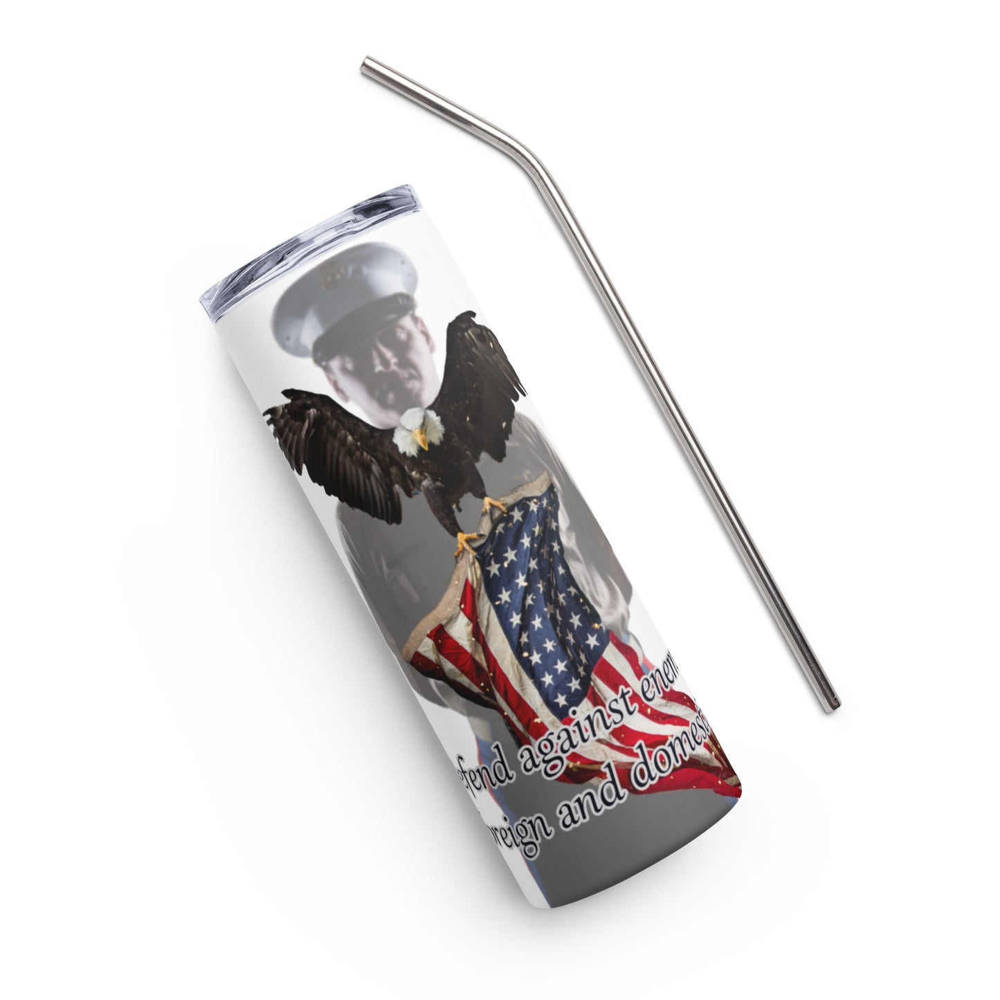 America 1st Marine 954 Stainless steel tumbler