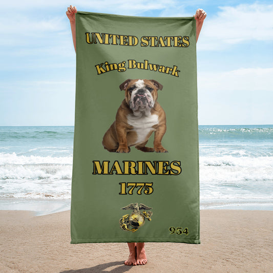 U.S. Marines King Bulwark 954 Signature Towel