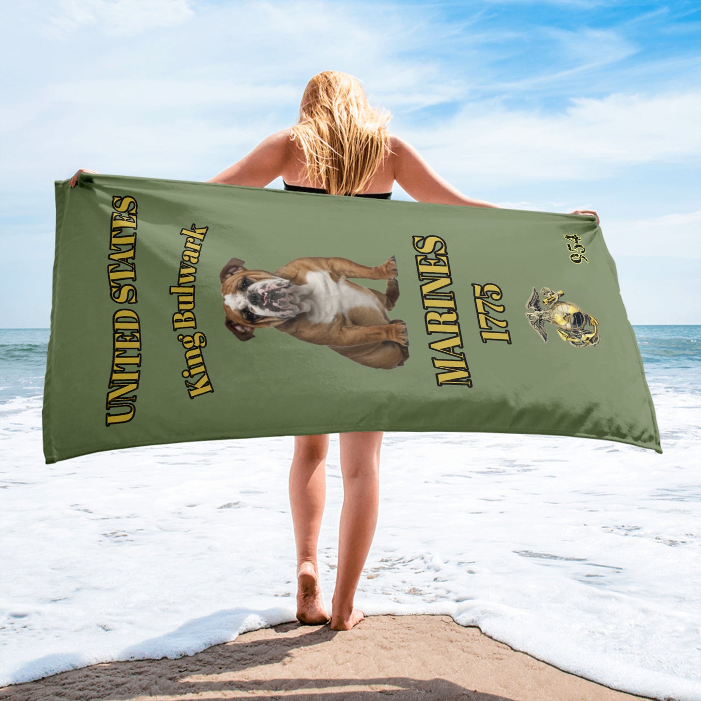 U.S. Marines King Bulwark 954 Signature Towel