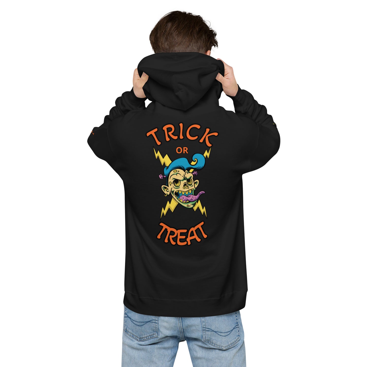 Trick or Treat 954 Unisex fleece hoodie