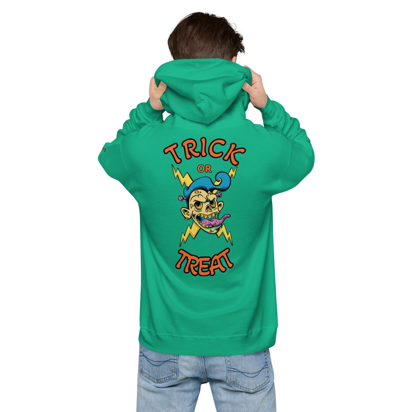 Trick or Treat 954 Unisex fleece hoodie