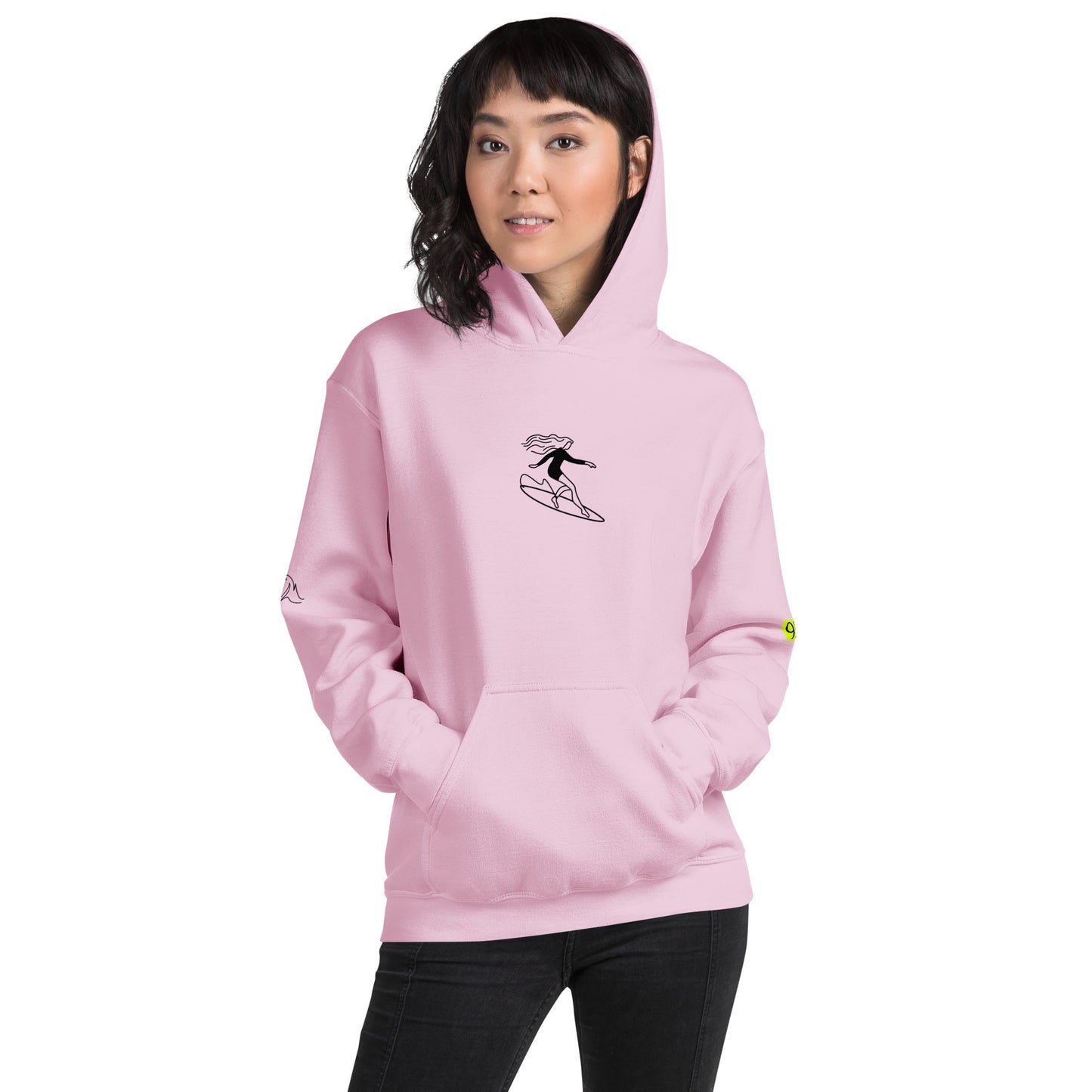 954 Female Surfer - Unisex Hoodie