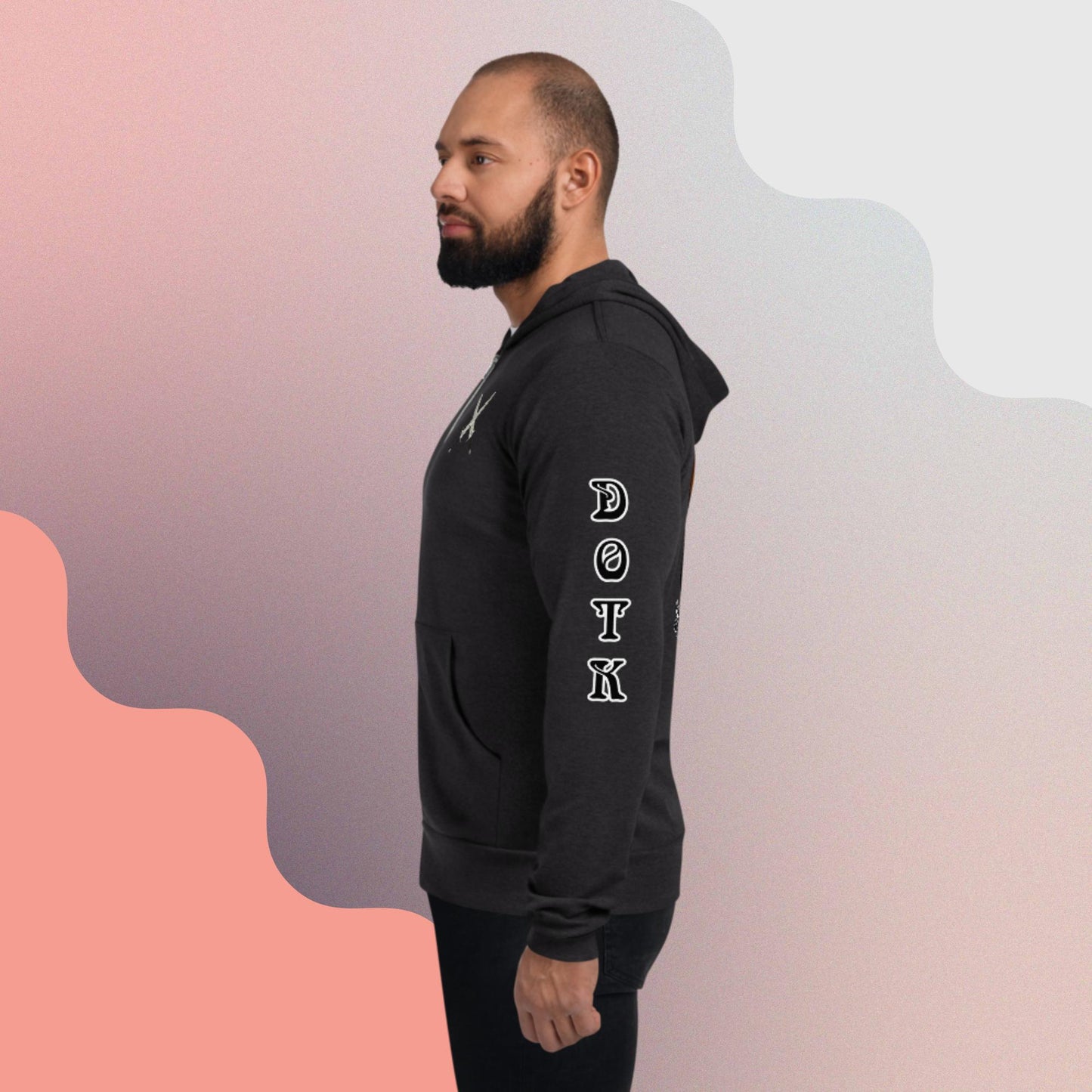 Dragons of the Knight III 954 Unisex zip hoodie