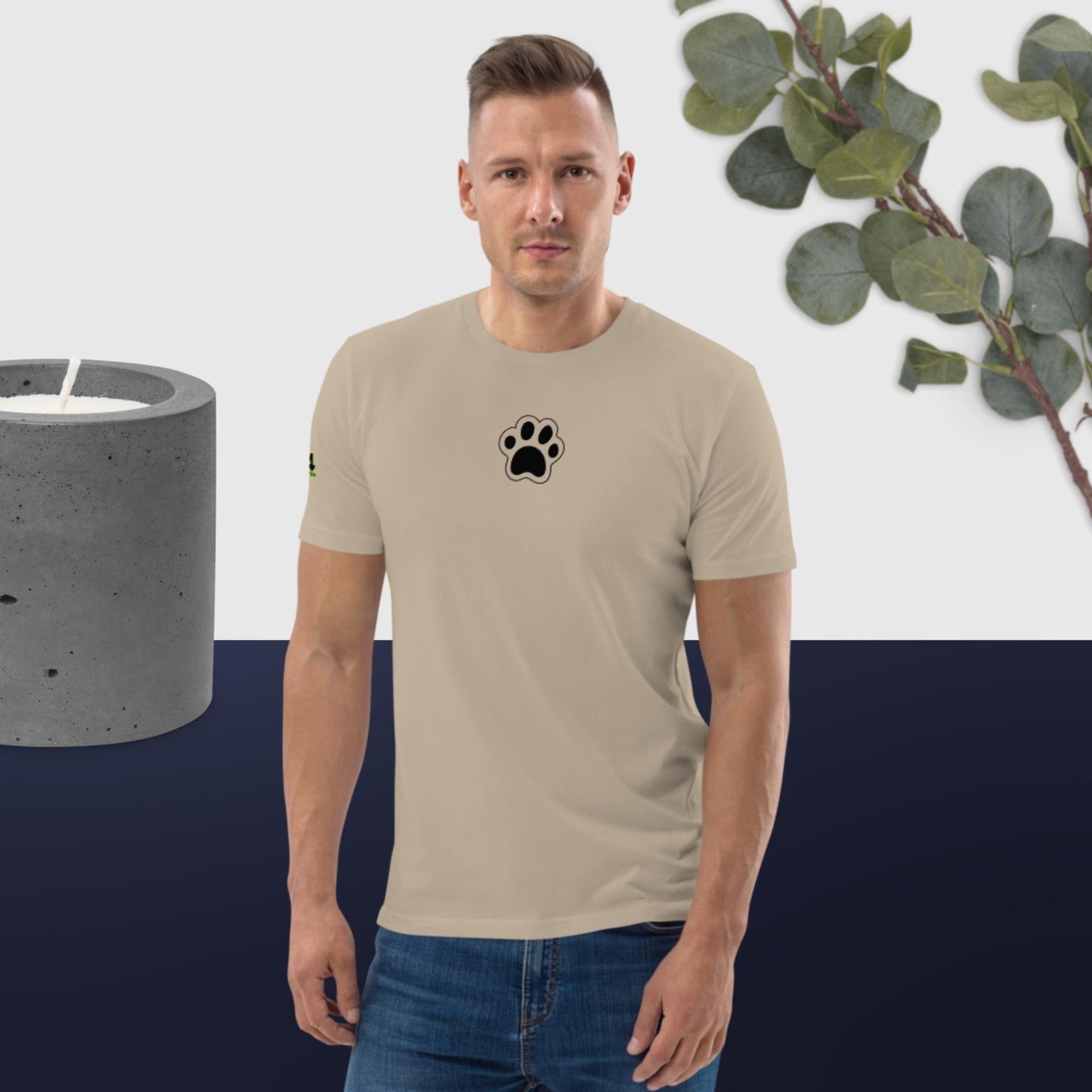 Cat Life VII 954 Signature Unisex organic cotton t-shirt