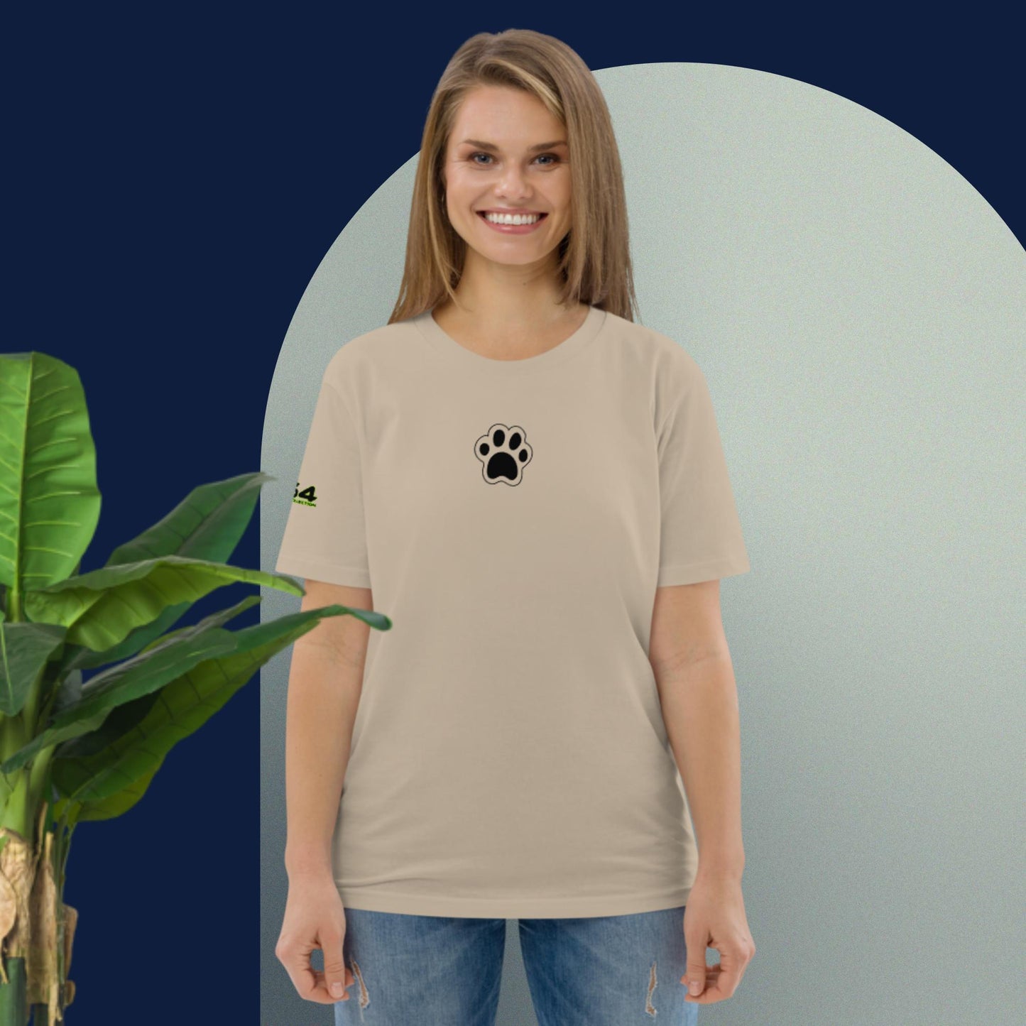 Cat Life VIII 954 Signature Unisex organic cotton t-shirt