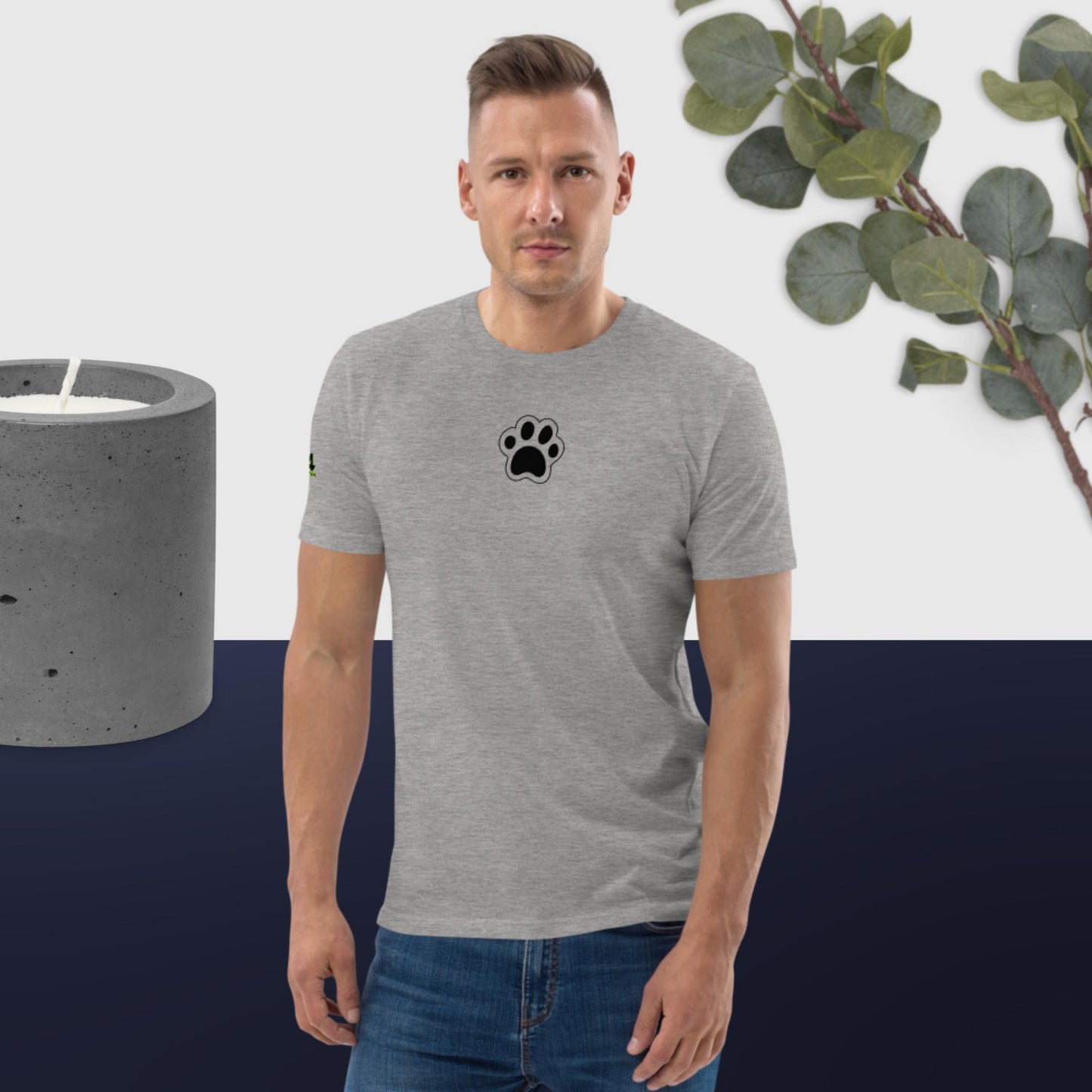 Cat Life VII 954 Signature Unisex organic cotton t-shirt